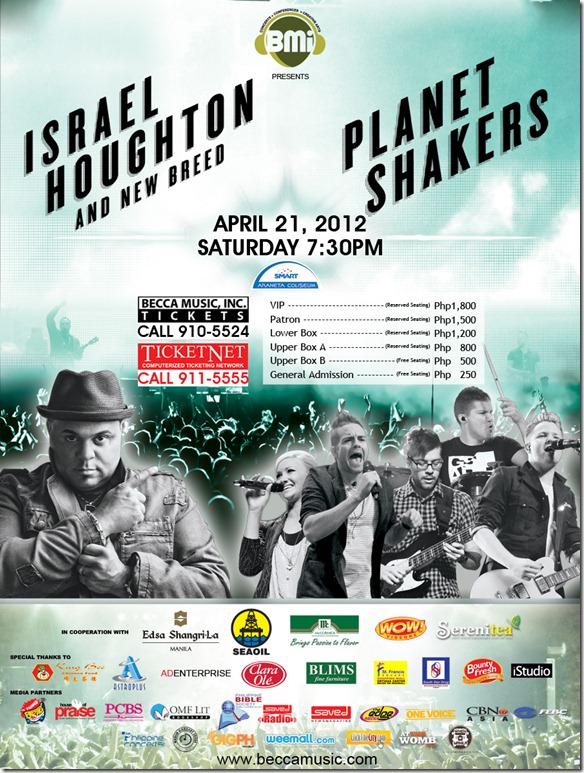 Planet Shakers and Israel Houghton