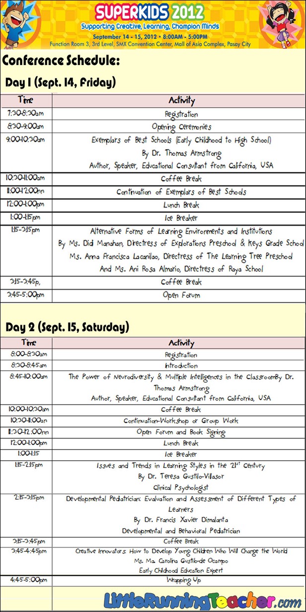 superkids schedule