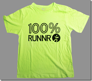 RUNNR 100% Shirt_Neon Green