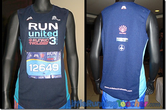 Run United 3 2012 Singlet