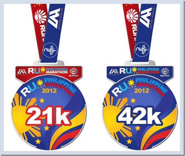 Run United Philippine Marathon Medal