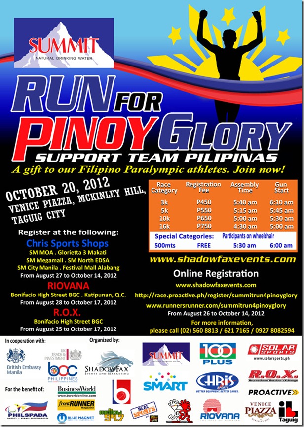 Summit run for pinoy glory