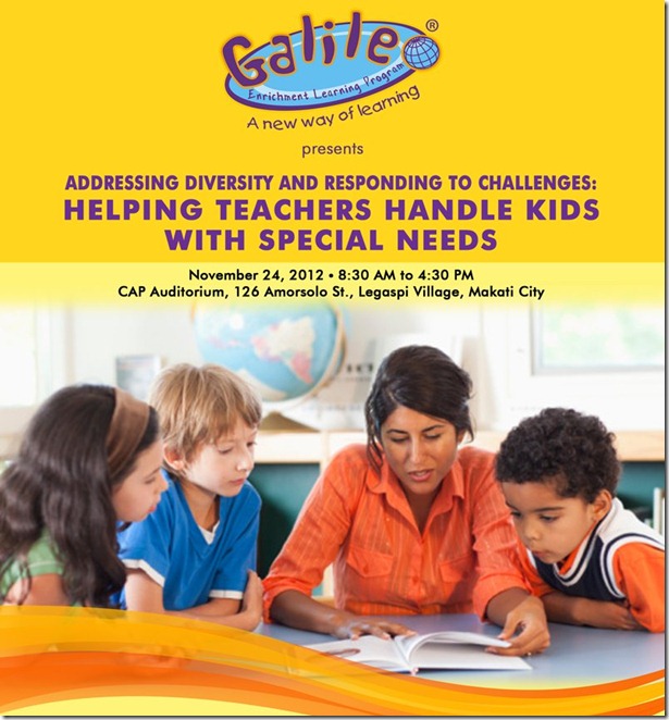 Helping Teachers Handle Kids with Special Needs