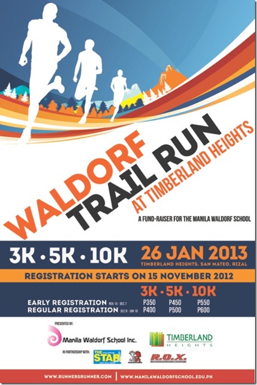 Manila Waldorf Trail Run