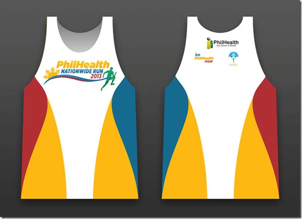 Philhealth Run singlet design