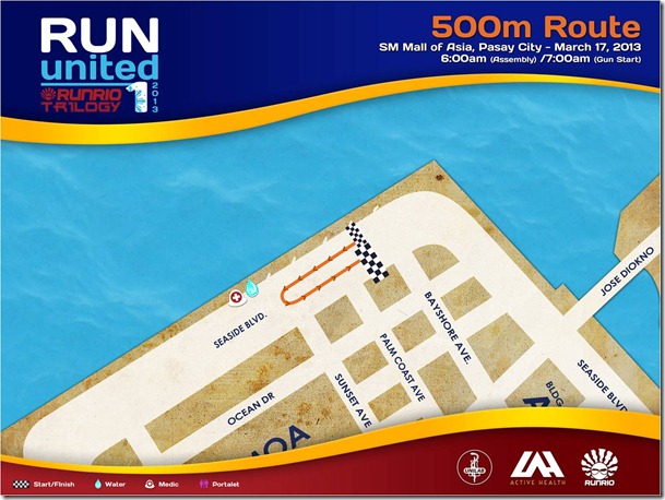 Ru1 500m route