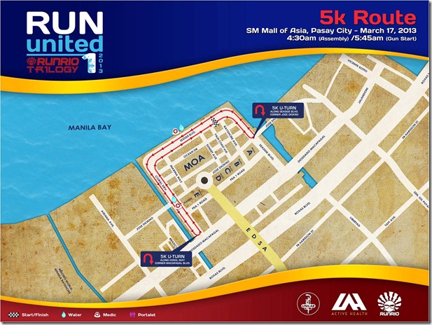 Ru1 5k route
