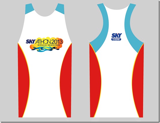 skyathon 2013 - singlet design