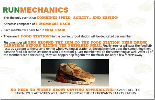 Eat and Run Mechanics