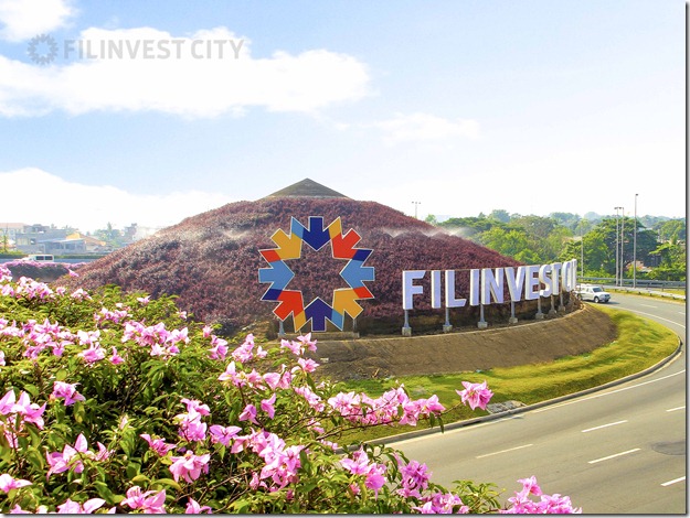 Filinvest City mound at SLEX Interchange
