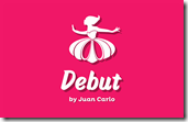 debut by juan carlo logo