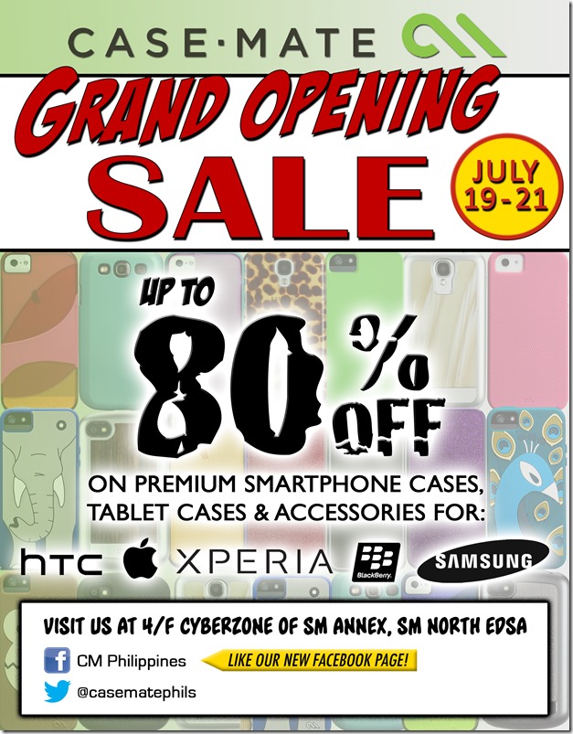 Case-Mate Grand Opening Sale