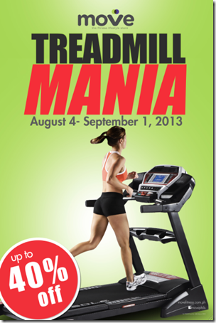 Move Treadmill Mania Poster