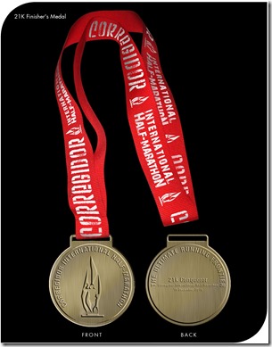 CIHM 21K Finisher's Medal
