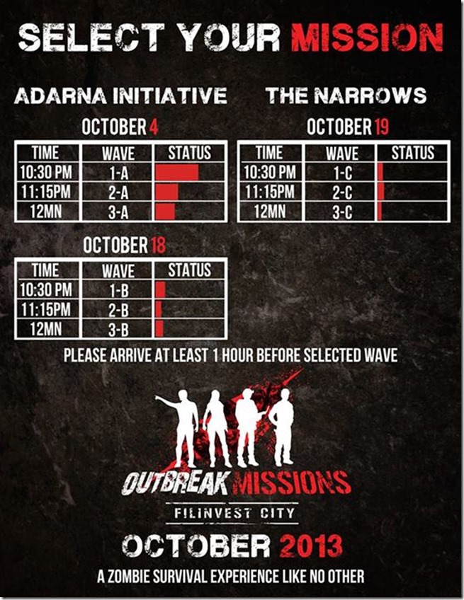 Outbreak Missions