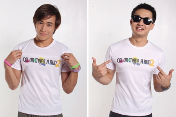 Color Manila Run 2 Singlet Design