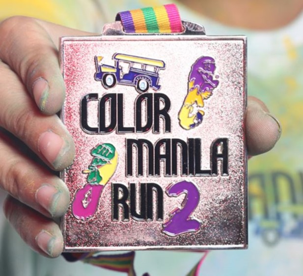 Color Manila Run 2 medal