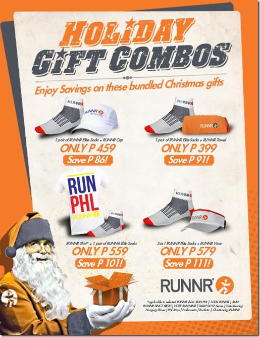 RUNNR HOLIDAY GIFT COMBOS