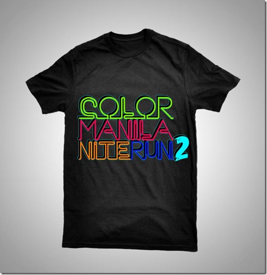 Color Manila Nite Run shirt
