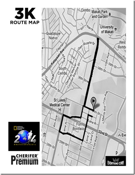 Natgeo-run-2014-3k-race-route