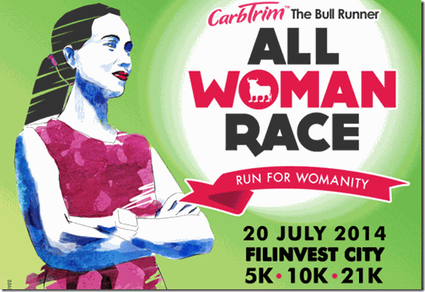 Bull runner all woman race