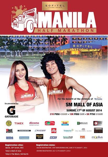 Sofitel Manila Half Marathon poster