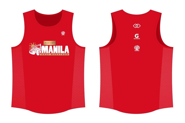Sofitel Manila Half Marathon singlet design