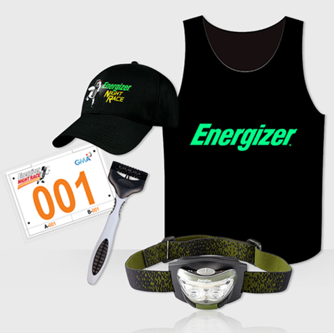 Energizer Night Race - Race Kit