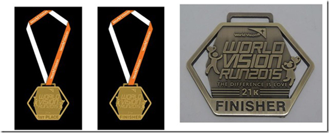 World-Vision-Run-Finishers-Medal