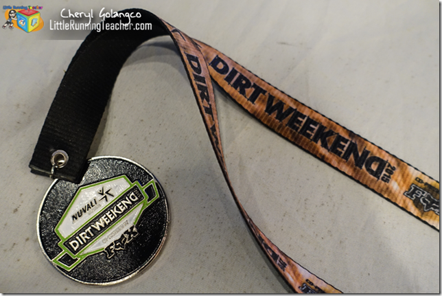 Dirt Weekend Finisher's Medal