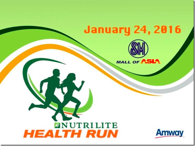 Nutrilite Health RUn 2016 Key Visual