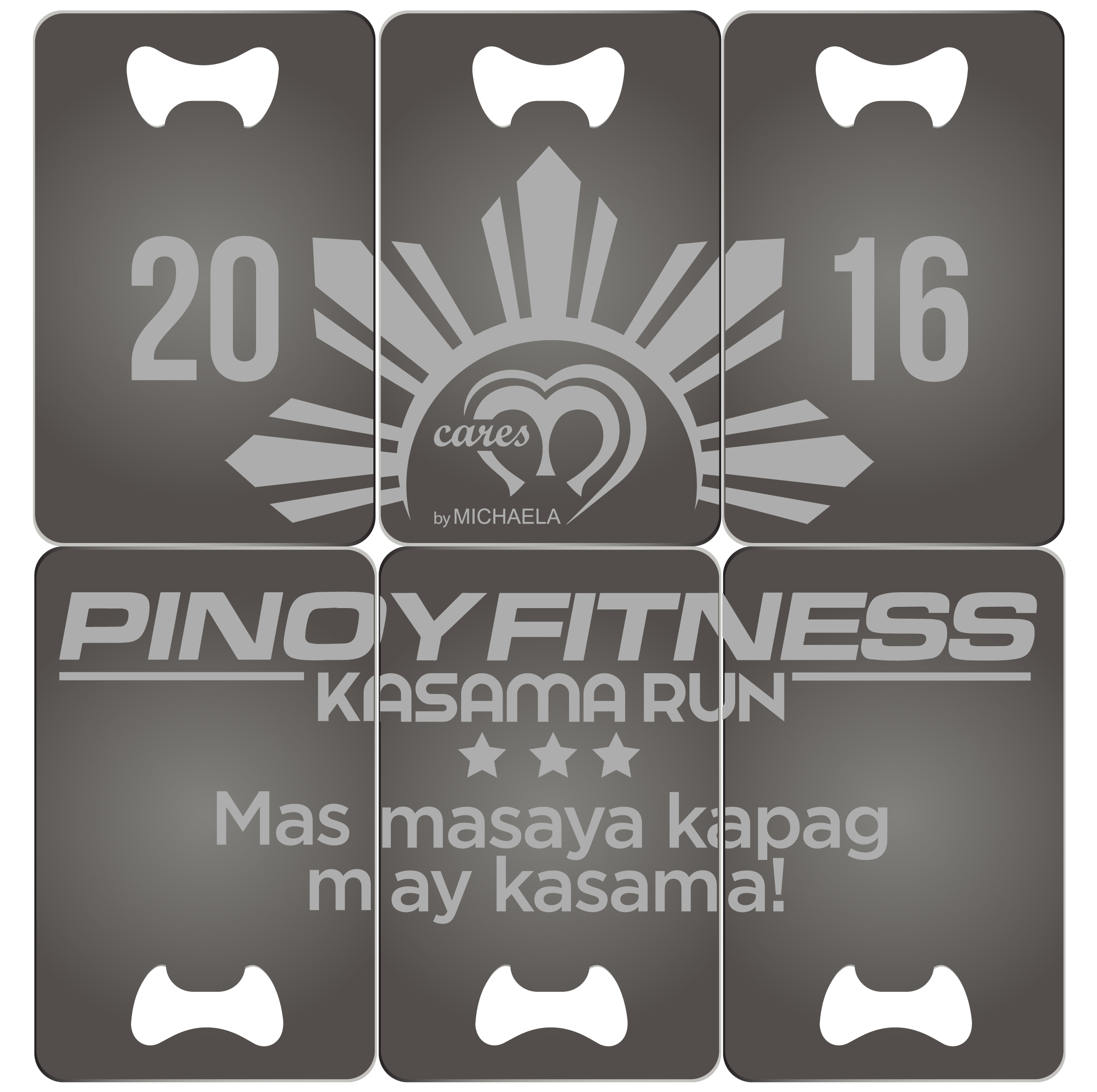 PF Kasama Run Medal (Back)