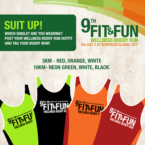 Robinsons Buddy Run Singlets