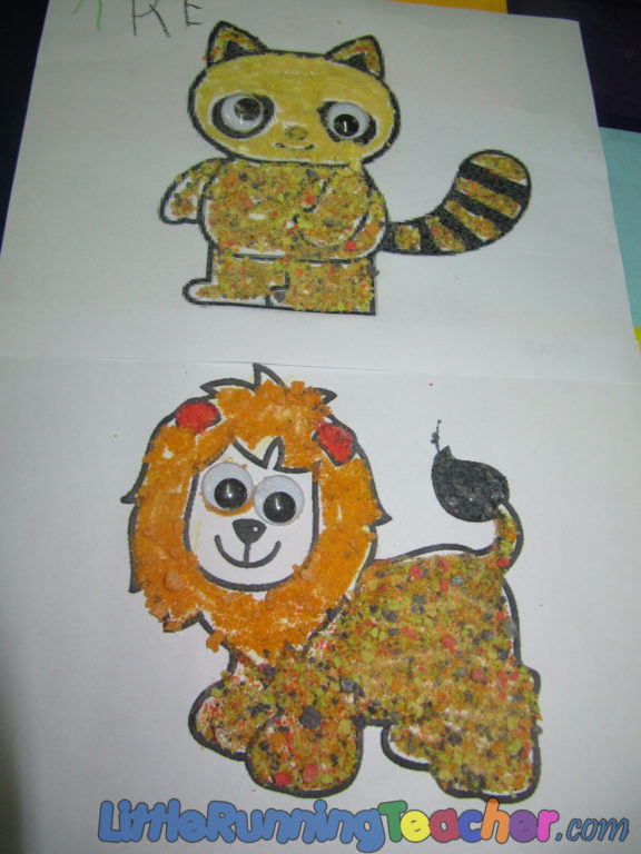 Fruit Loop Sand Art « Little Running Teacher