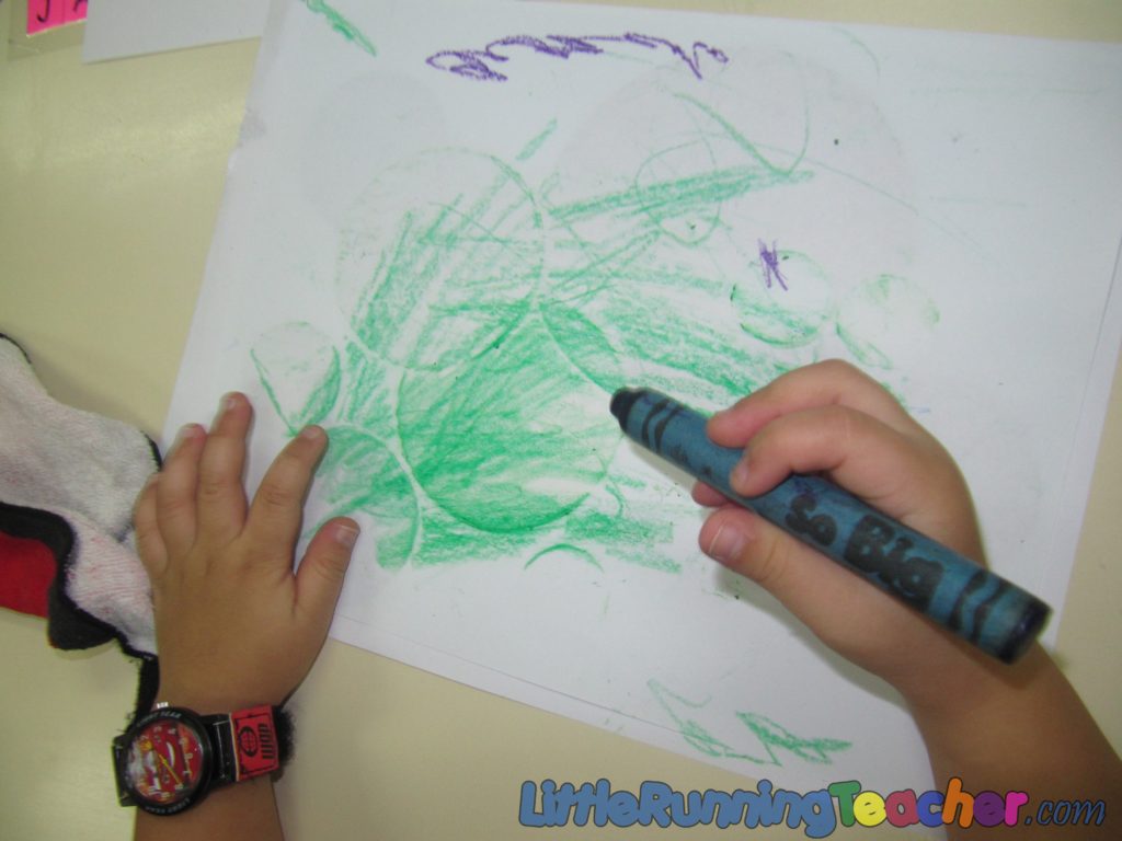 Magical Circles with Crayon Rubbings « Little Running Teacher