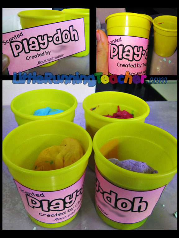 Scented Playdough Sense of Smell « Little Running Teacher